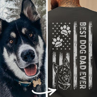 Thumbnail for Personalized Best Dog Dad Shirt