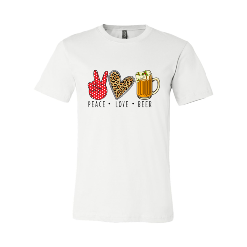 Peace Love Beer Shirt