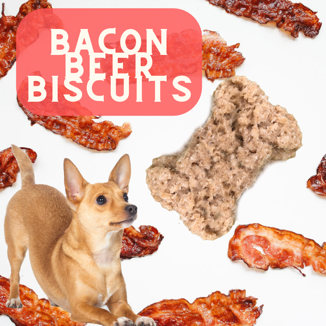 Beer Paws Bacon Beer Biscuits for Dogs