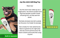Thumbnail for Jay the Joint 420 Dog Toy