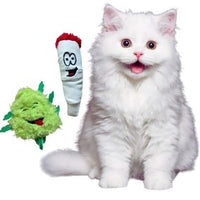 Thumbnail for Bud Jr. the Weed Nug and Jay Jr. the Joint Cat Toy Set