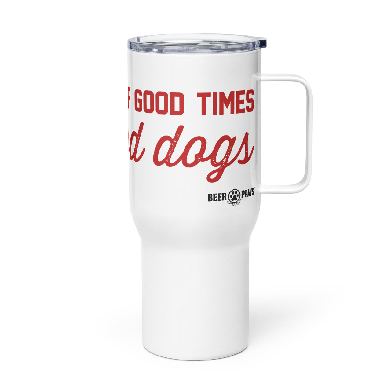 Good Dogs Travel Mug with Handle