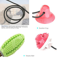 Thumbnail for Dog Toys Silicon Suction Cup for Pet Dogs Tug Interactive Ball Toys