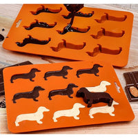 Thumbnail for Ice Cube Maker Silicone Dog Shaped Ice Cube Tray