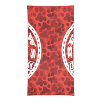 Thumbnail for Drinking Buddy Paw Print Camo Neck Gaiter
