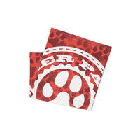 Thumbnail for Drinking Buddy Paw Print Camo Neck Gaiter