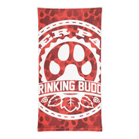 Thumbnail for Drinking Buddy Paw Print Camo Neck Gaiter
