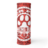 Thumbnail for Drinking Buddy Paw Print Camo Neck Gaiter