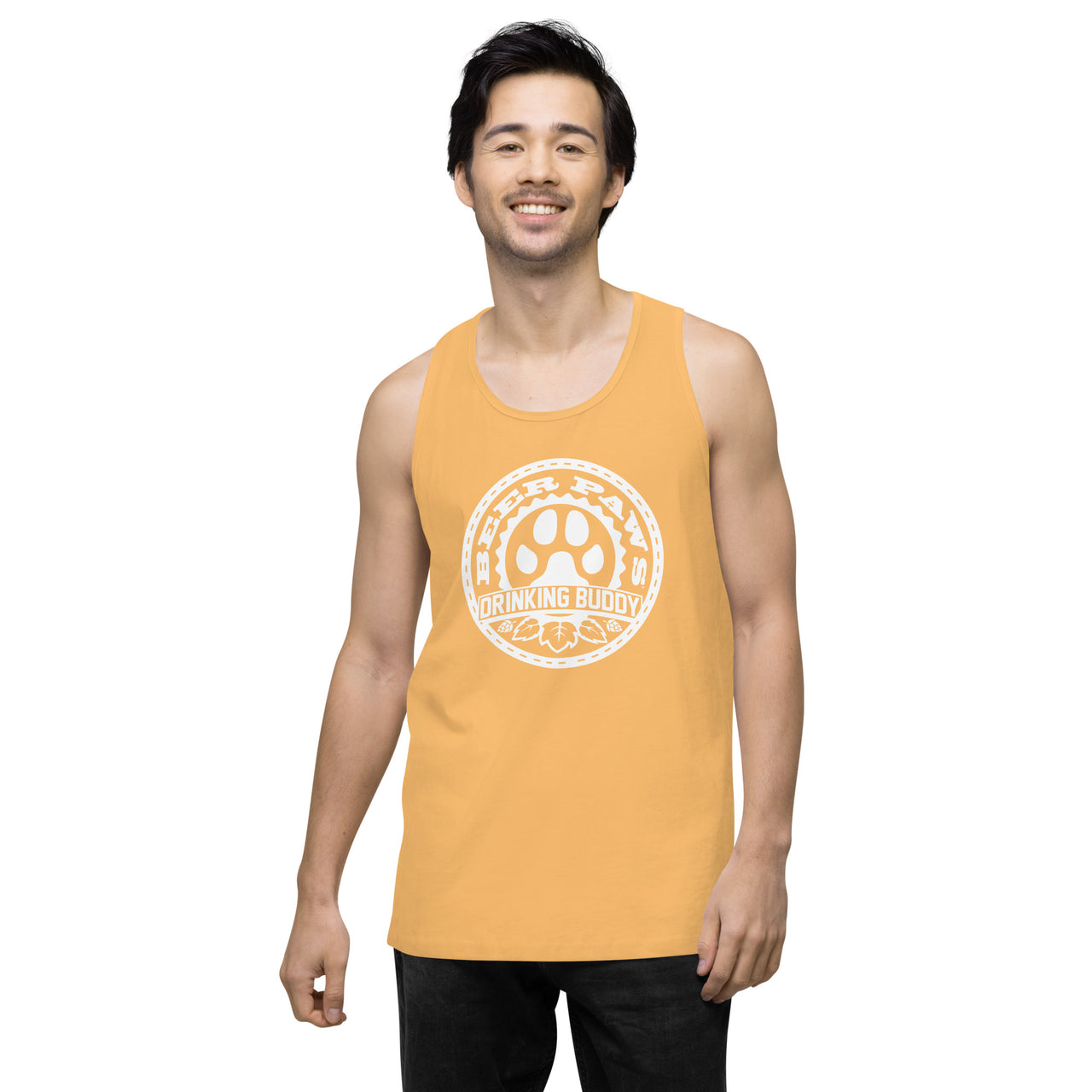 Men's Drinking Buddy Premium Tank Top