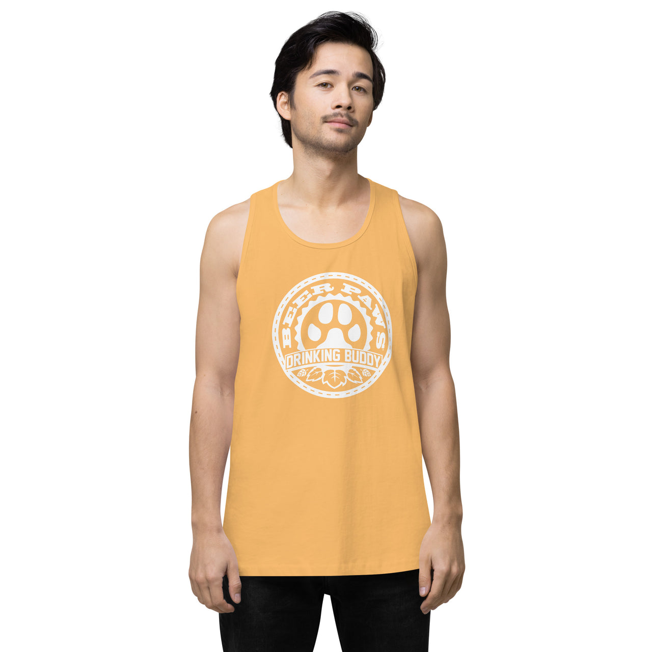 Men's Drinking Buddy Premium Tank Top