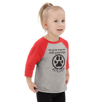 Thumbnail for Good Dogs Icon Toddler Baseball Shirt