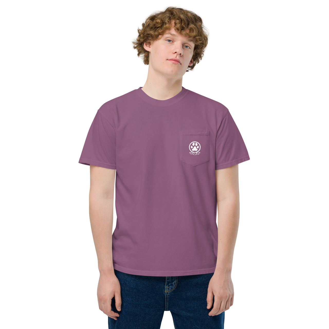 Beer Paws Good Life Unisex Pocket T-Shirt