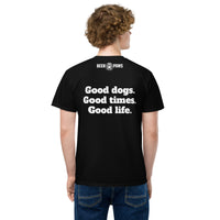 Thumbnail for Beer Paws Good Life Unisex Pocket T-Shirt