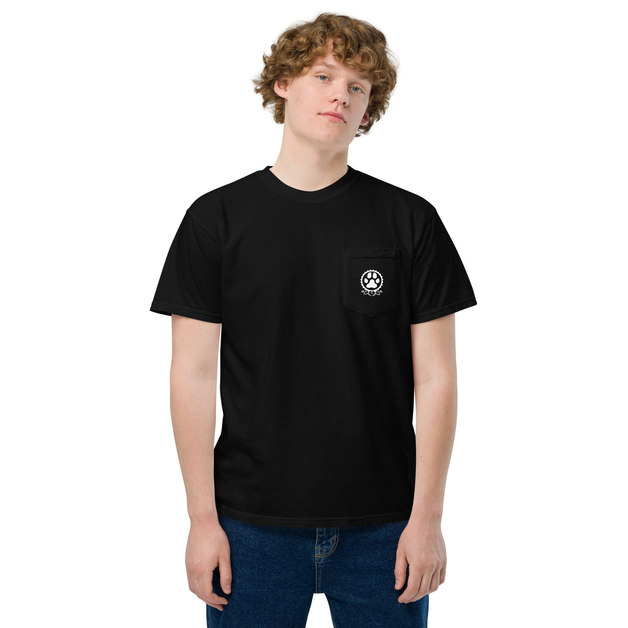 Beer Paws Good Life Unisex Pocket T-Shirt
