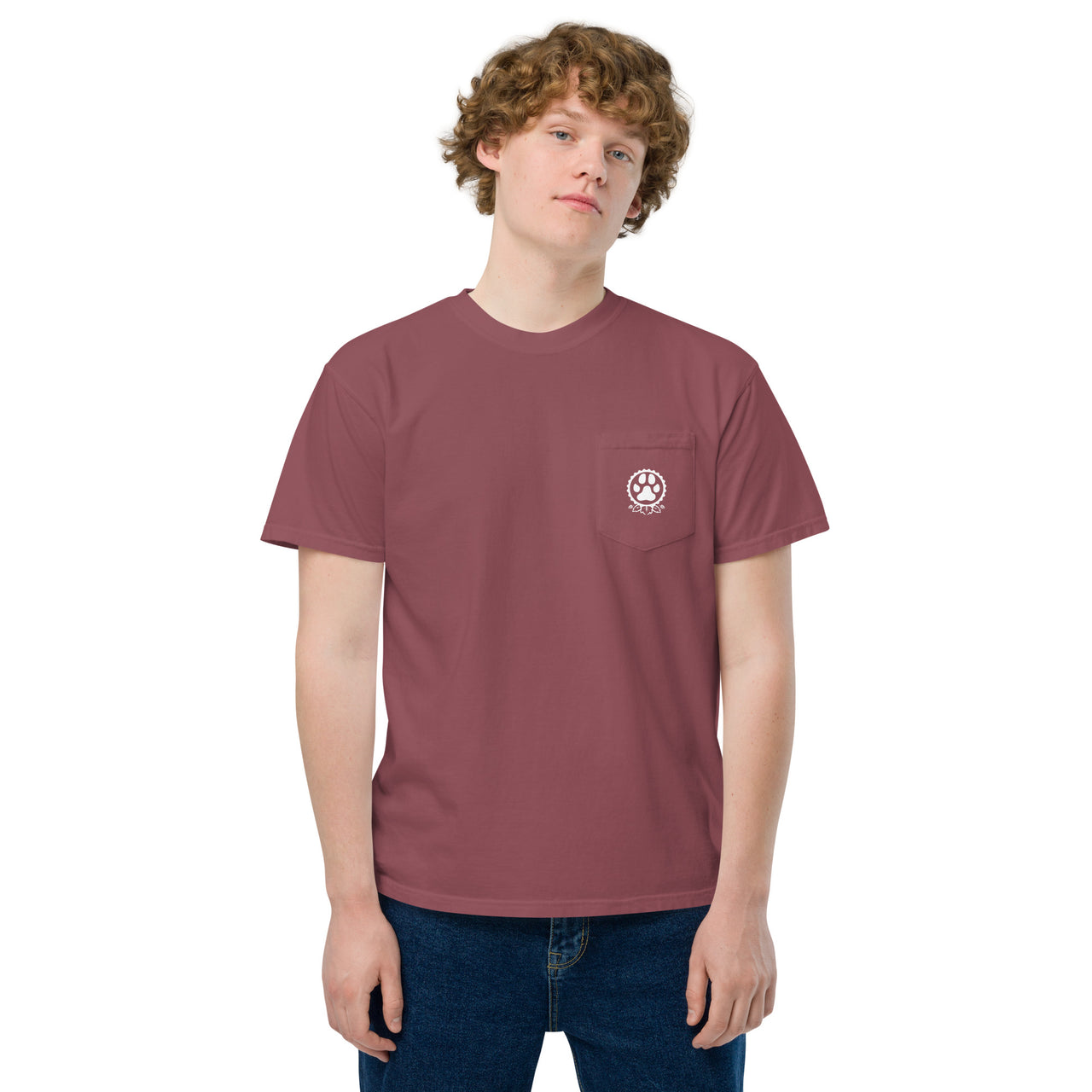 Beer Paws Good Life Unisex Pocket T-Shirt