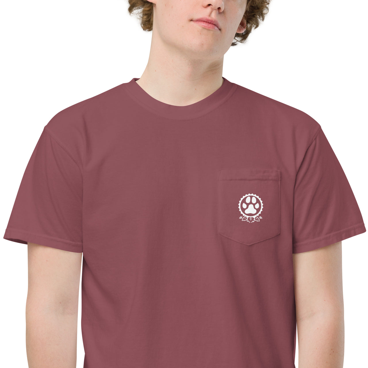 Beer Paws Good Life Unisex Pocket T-Shirt