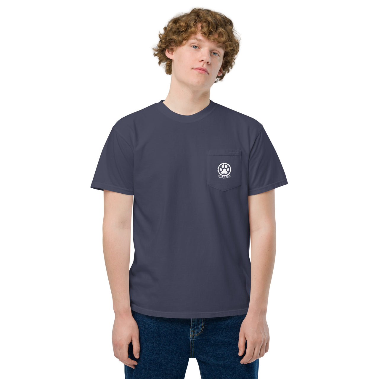 Beer Paws Good Life Unisex Pocket T-Shirt