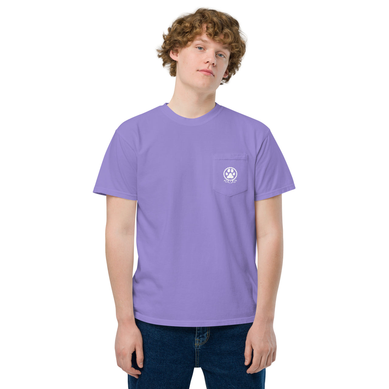 Beer Paws Good Life Unisex Pocket T-Shirt
