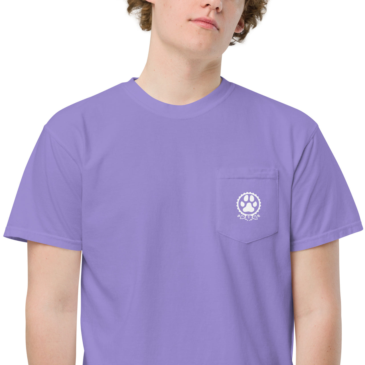 Beer Paws Good Life Unisex Pocket T-Shirt