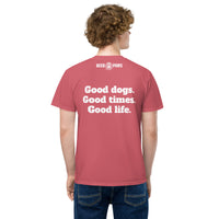 Thumbnail for Beer Paws Good Life Unisex Pocket T-Shirt