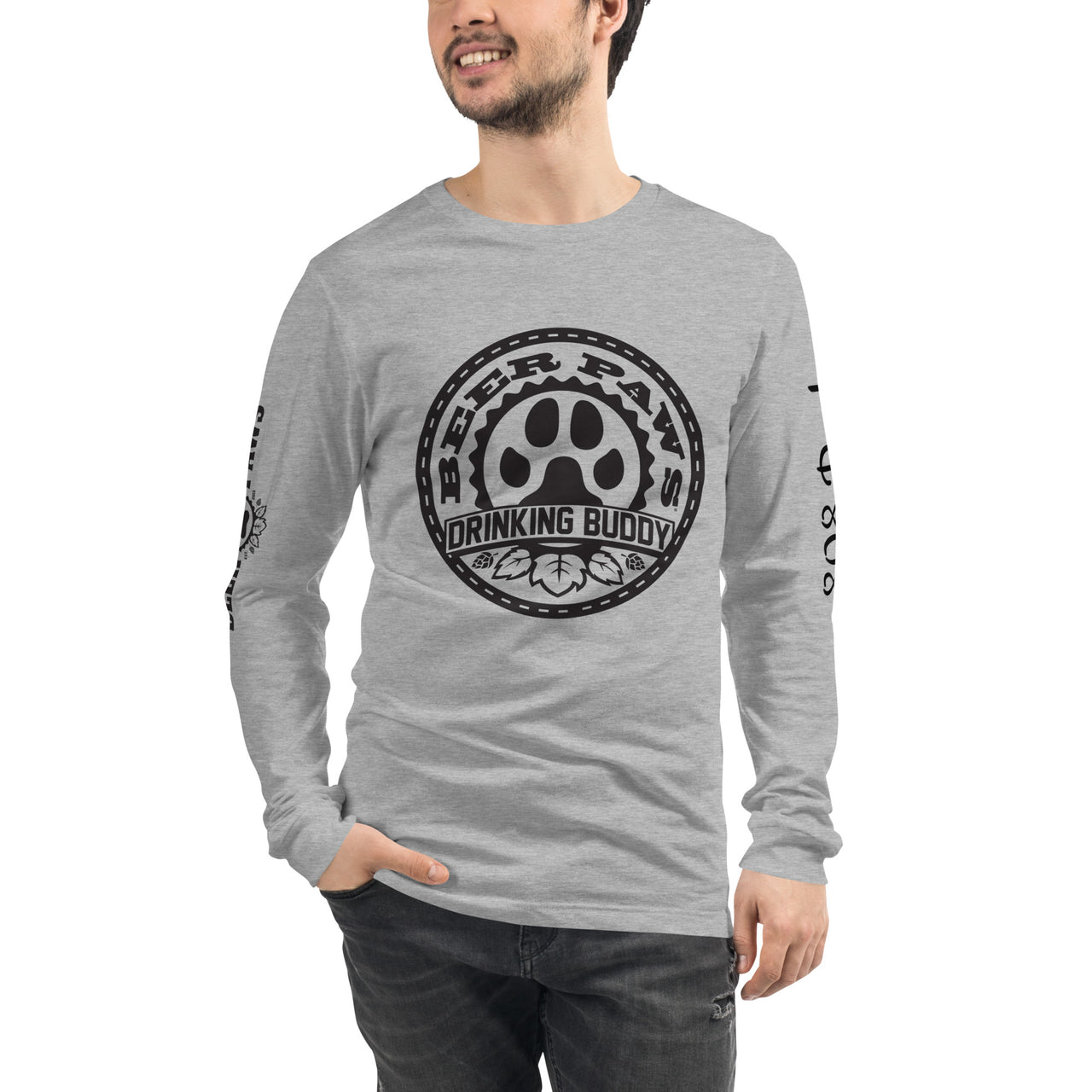 808 Pack Drinking Buddy Unisex Long Sleeve Tee