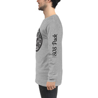 Thumbnail for 808 Pack Drinking Buddy Unisex Long Sleeve Tee