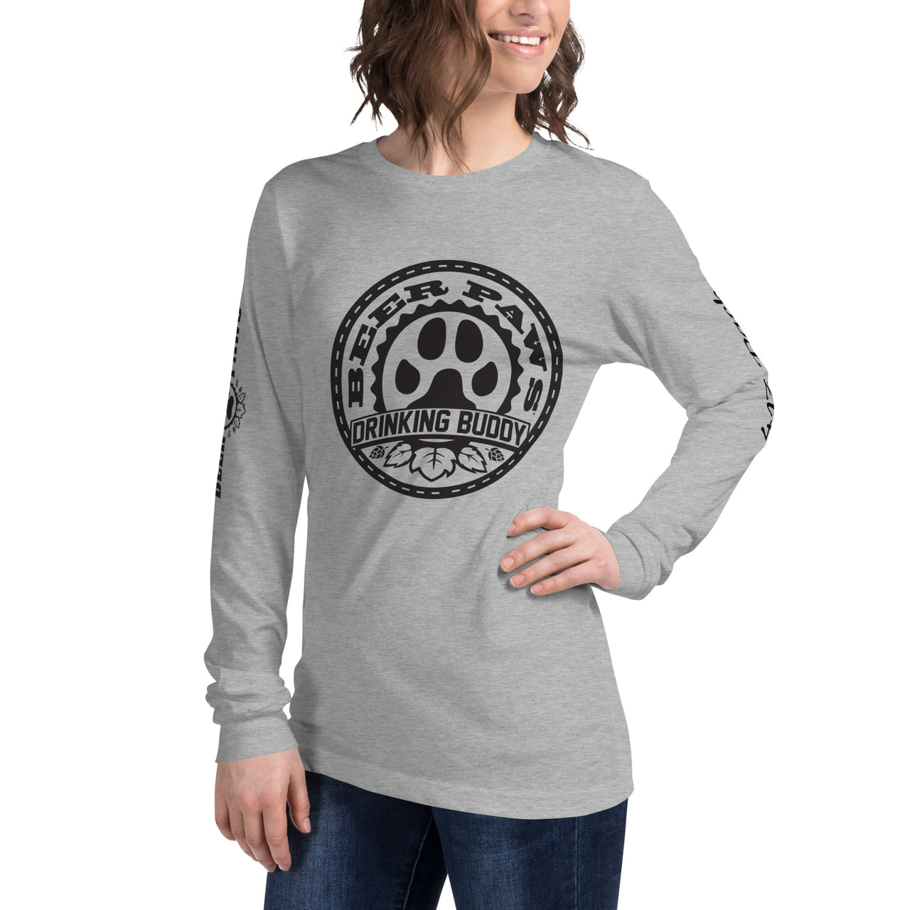 417 Pack Drinking Buddy Unisex Long Sleeve Tee