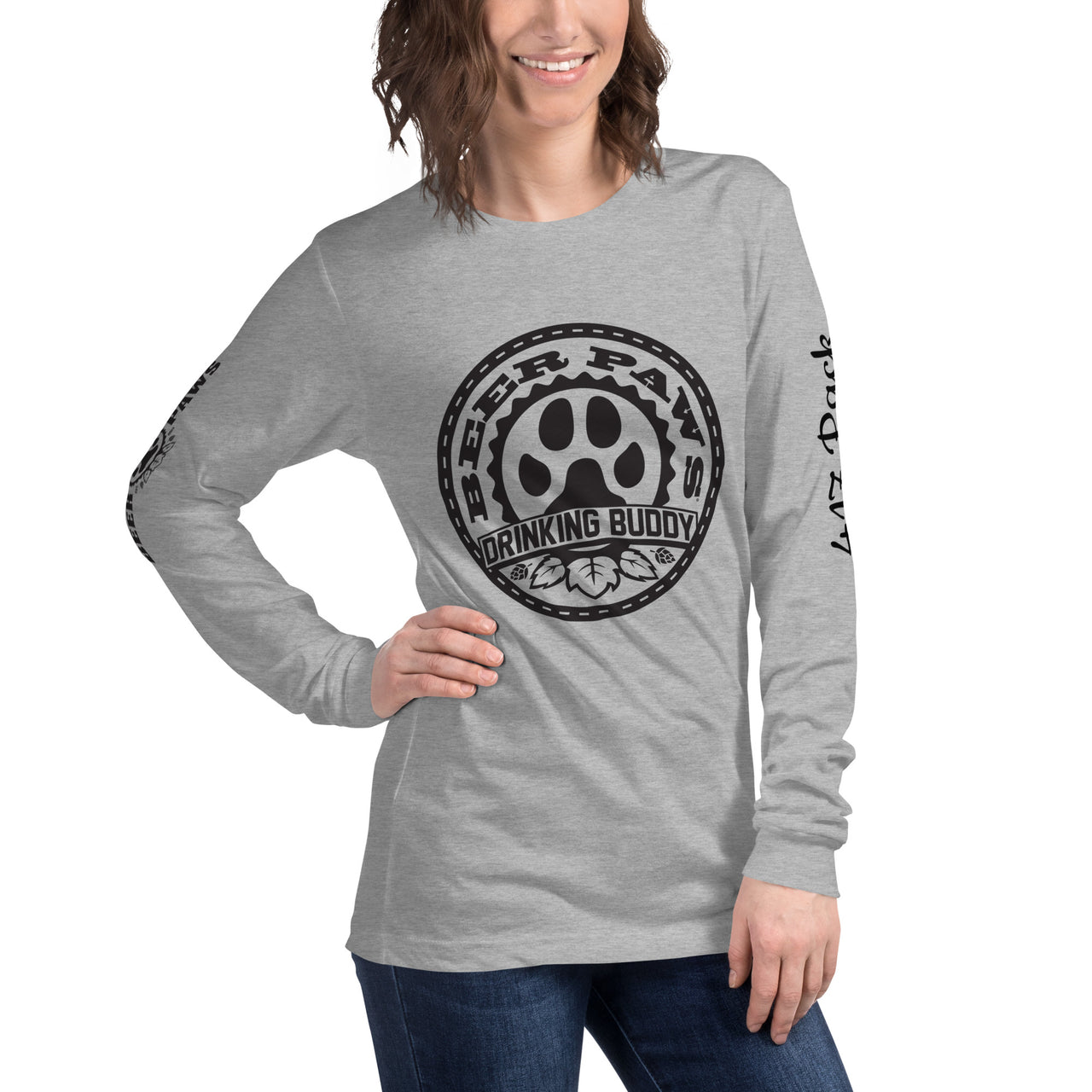 417 Pack Drinking Buddy Unisex Long Sleeve Tee