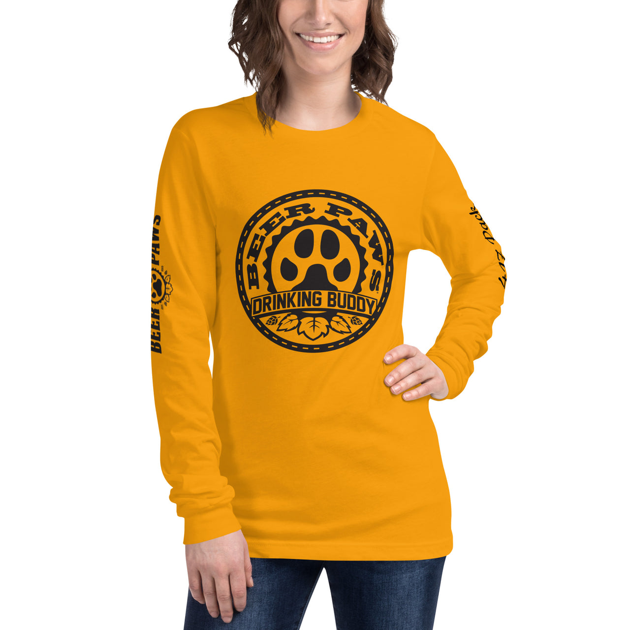 417 Pack Drinking Buddy Unisex Long Sleeve Tee