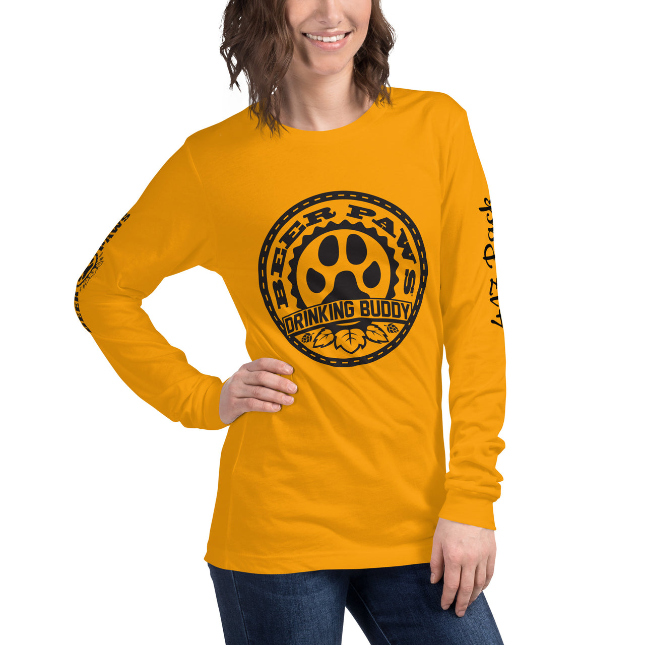 417 Pack Drinking Buddy Unisex Long Sleeve Tee