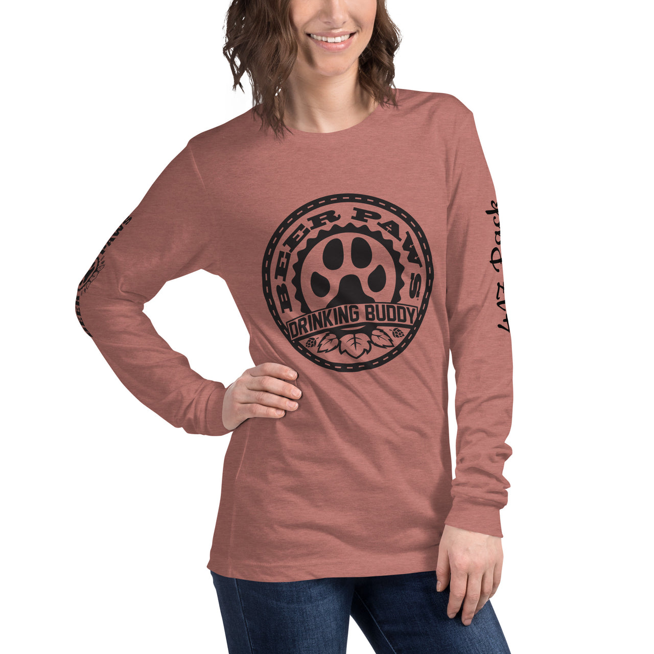 417 Pack Drinking Buddy Unisex Long Sleeve Tee