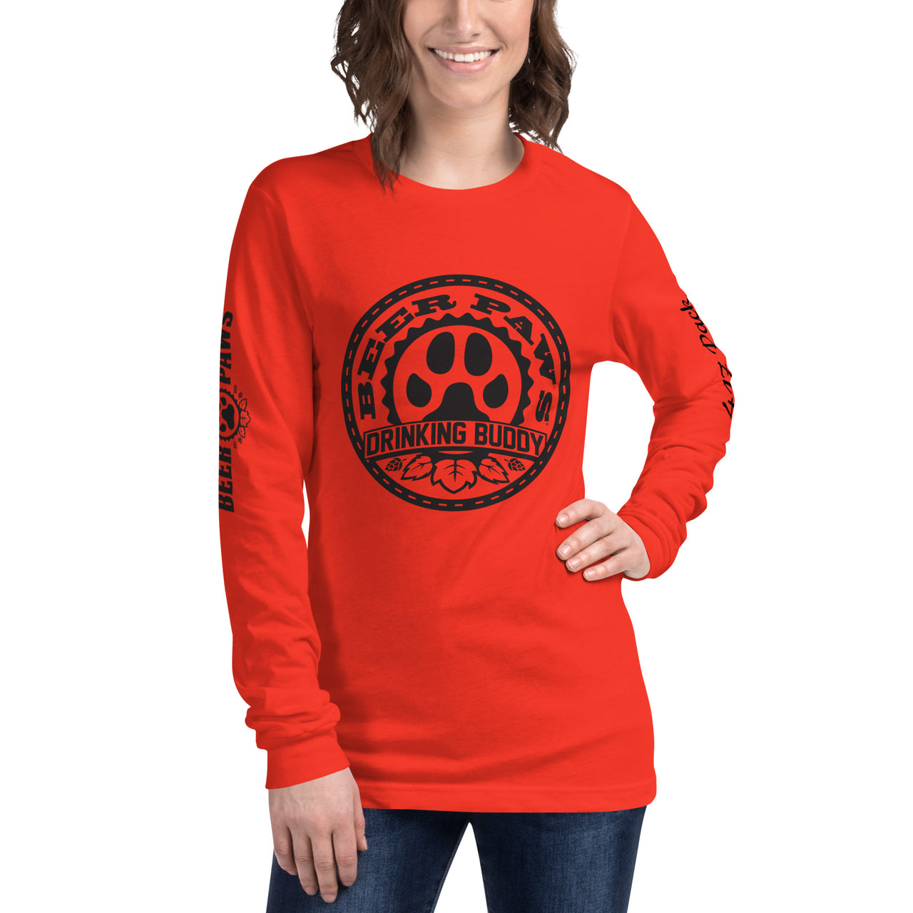 417 Pack Drinking Buddy Unisex Long Sleeve Tee