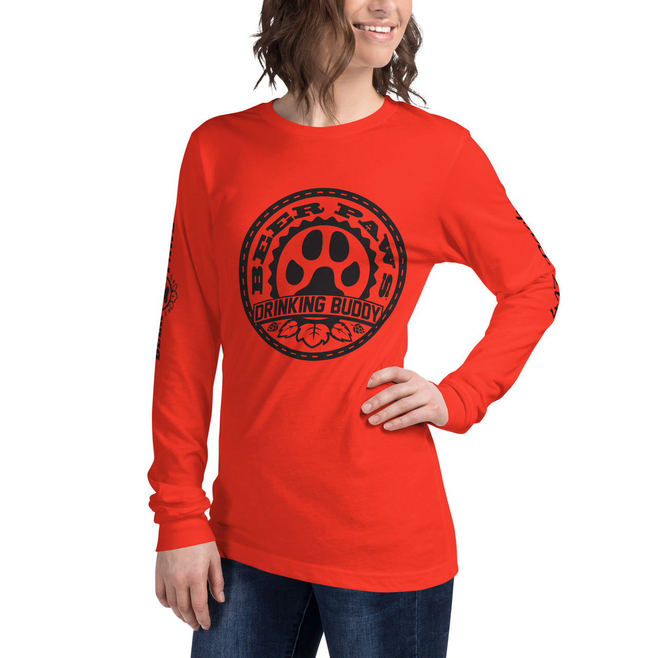 417 Pack Drinking Buddy Unisex Long Sleeve Tee