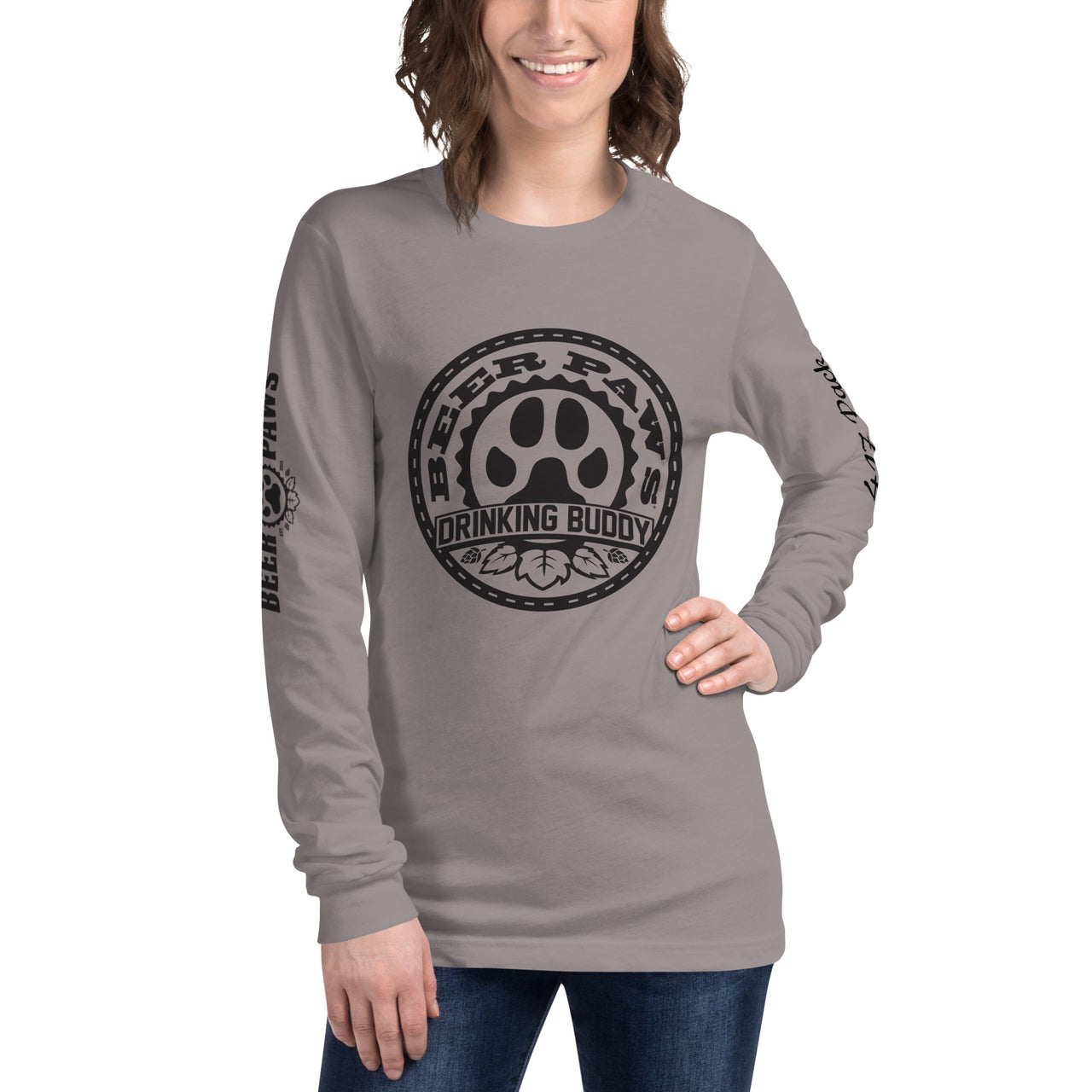417 Pack Drinking Buddy Unisex Long Sleeve Tee