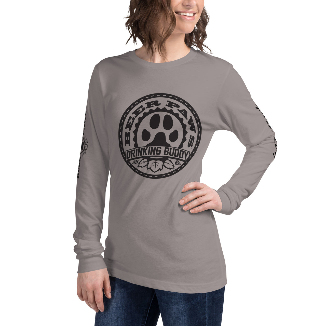417 Pack Drinking Buddy Unisex Long Sleeve Tee