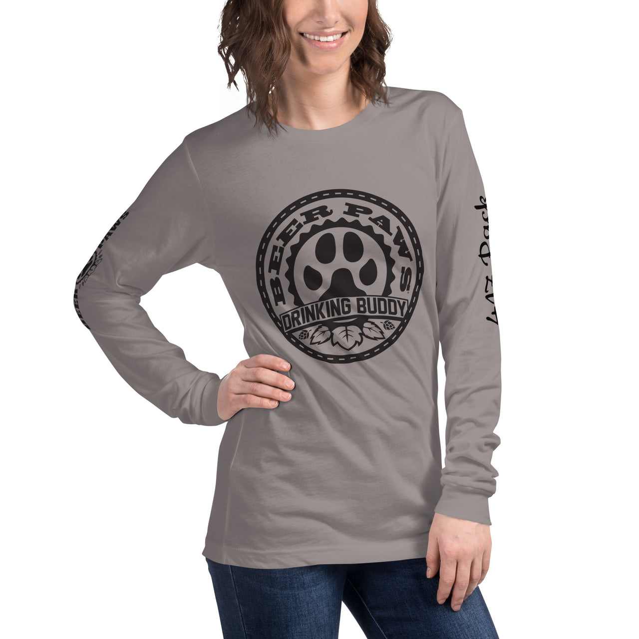 417 Pack Drinking Buddy Unisex Long Sleeve Tee