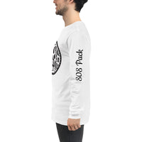Thumbnail for 808 Pack Drinking Buddy Unisex Long Sleeve Tee