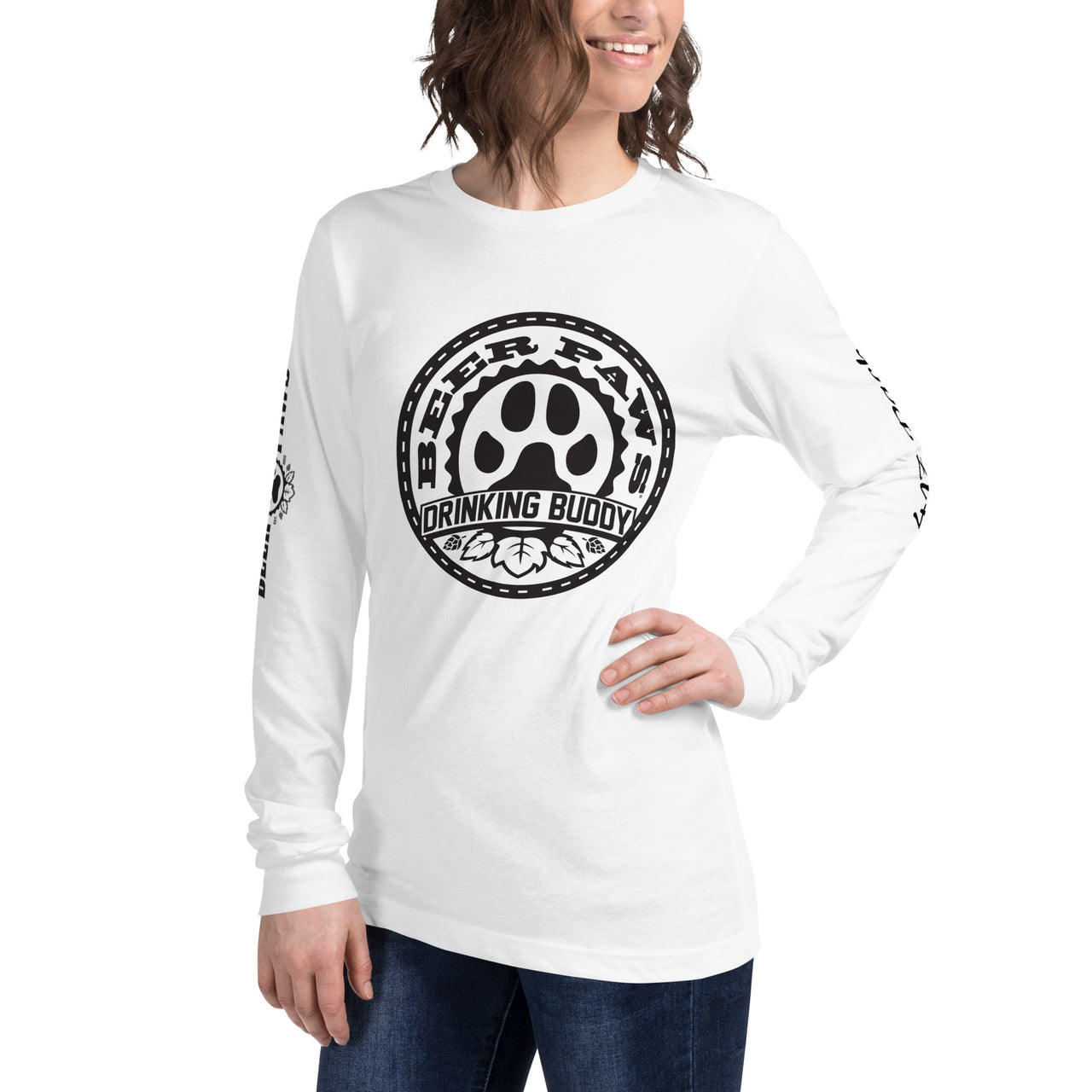 417 Pack Drinking Buddy Unisex Long Sleeve Tee