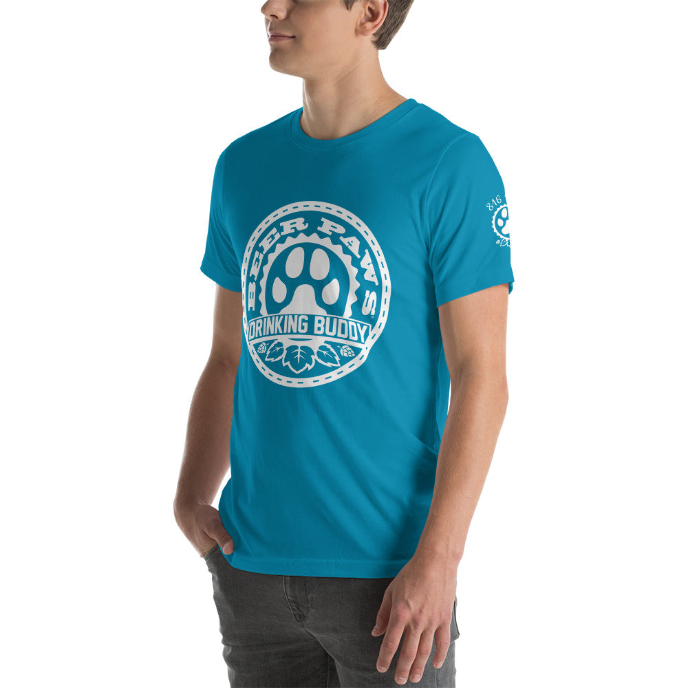 816 Pack Beer Paws Drinking Buddy T-Shirt