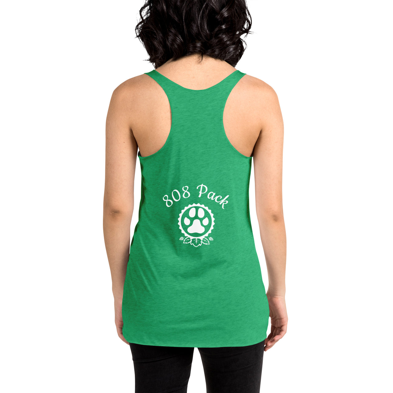 808 Pack Drinking Buddy Women's Racerback Tank