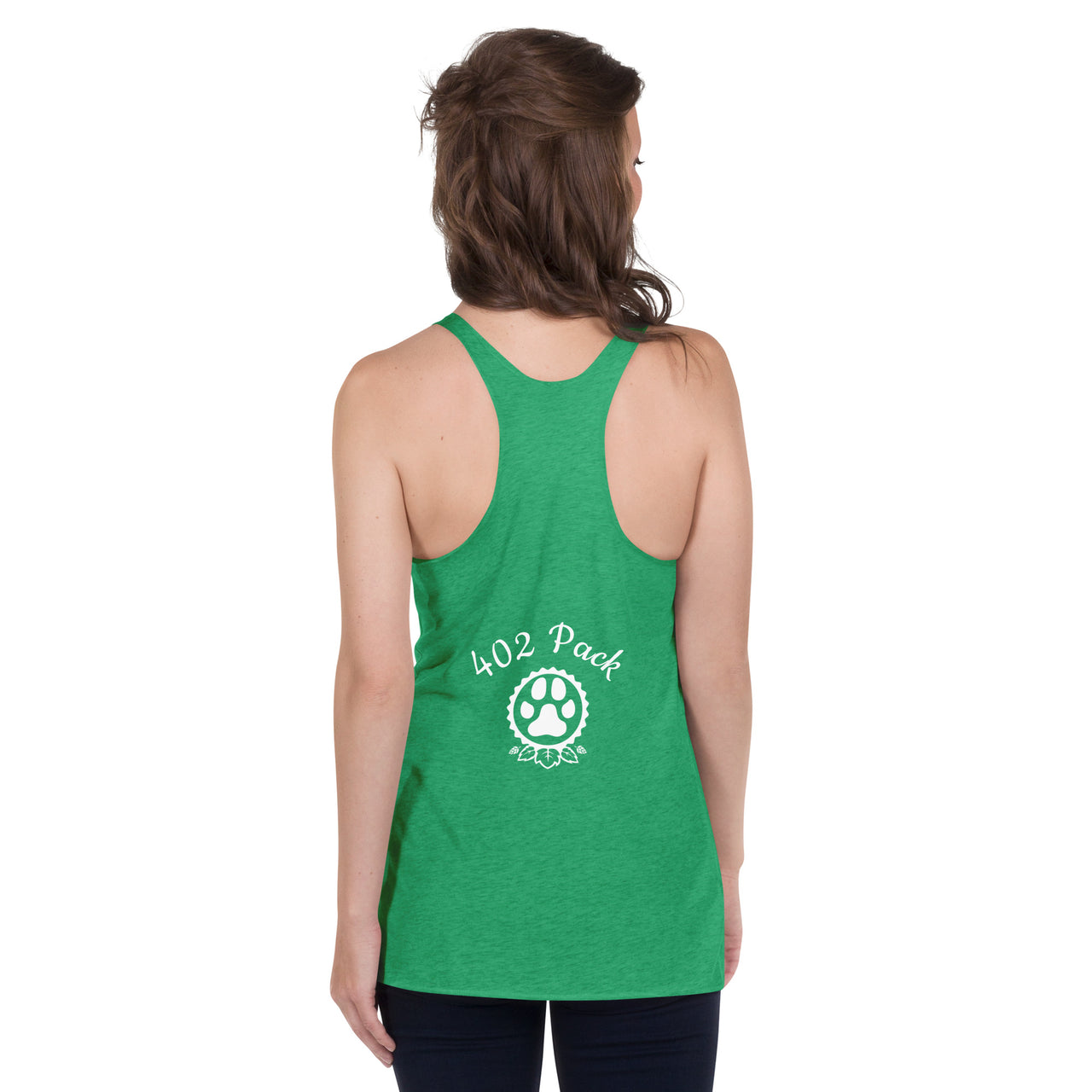 402 Pack Drinking Buddy Women's Racerback Tank