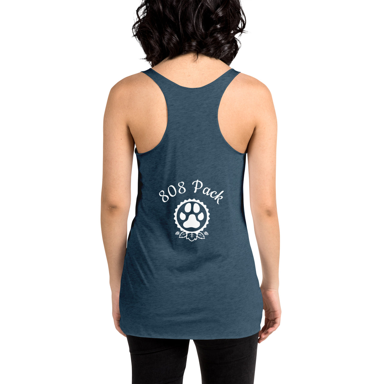 808 Pack Drinking Buddy Women's Racerback Tank