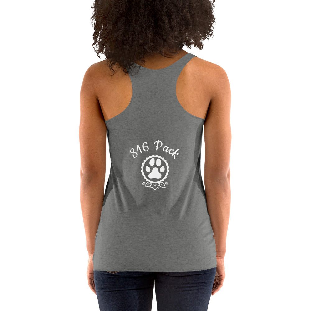 816 Pack Drinking Buddy Women's Racerback Tank