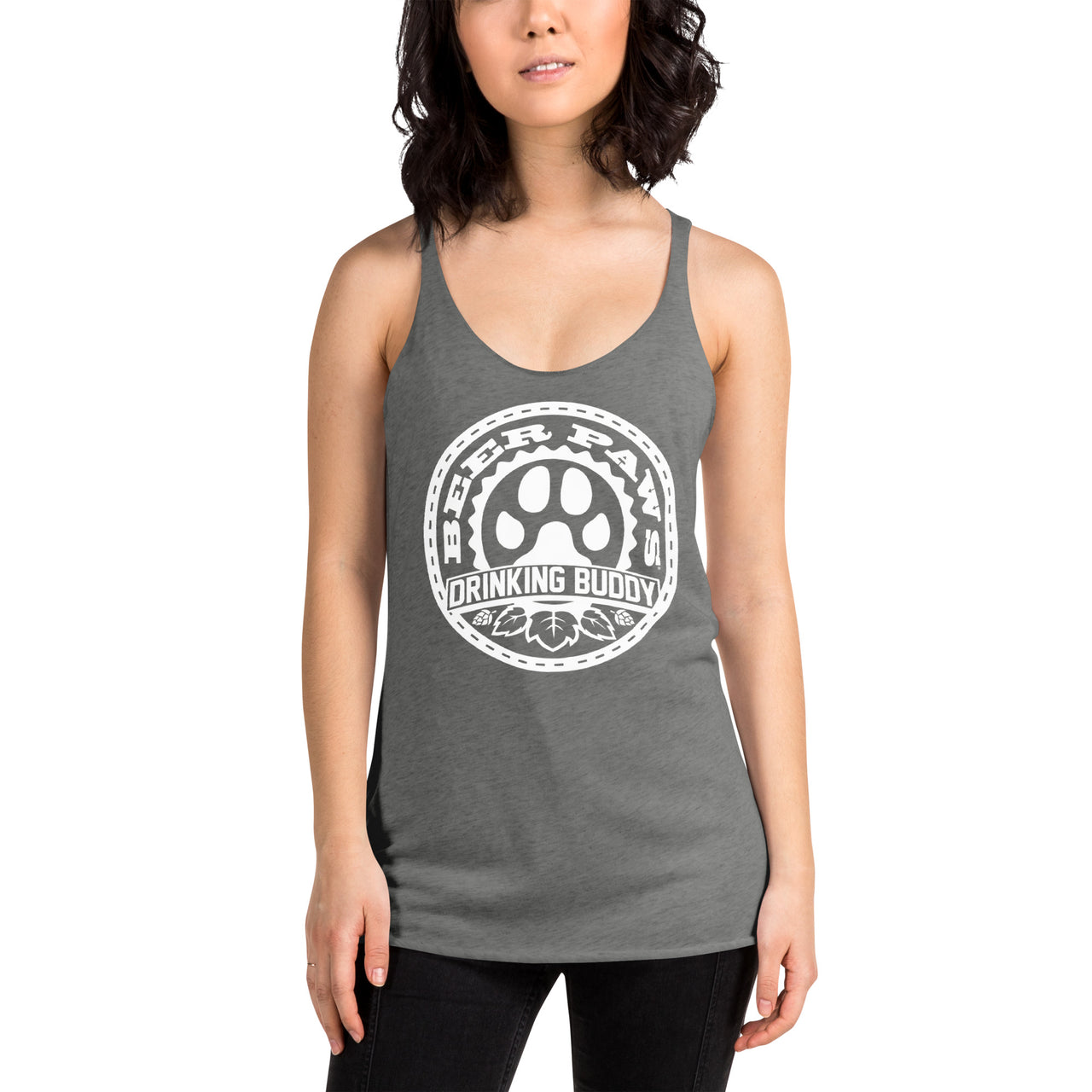 808 Pack Drinking Buddy Women's Racerback Tank