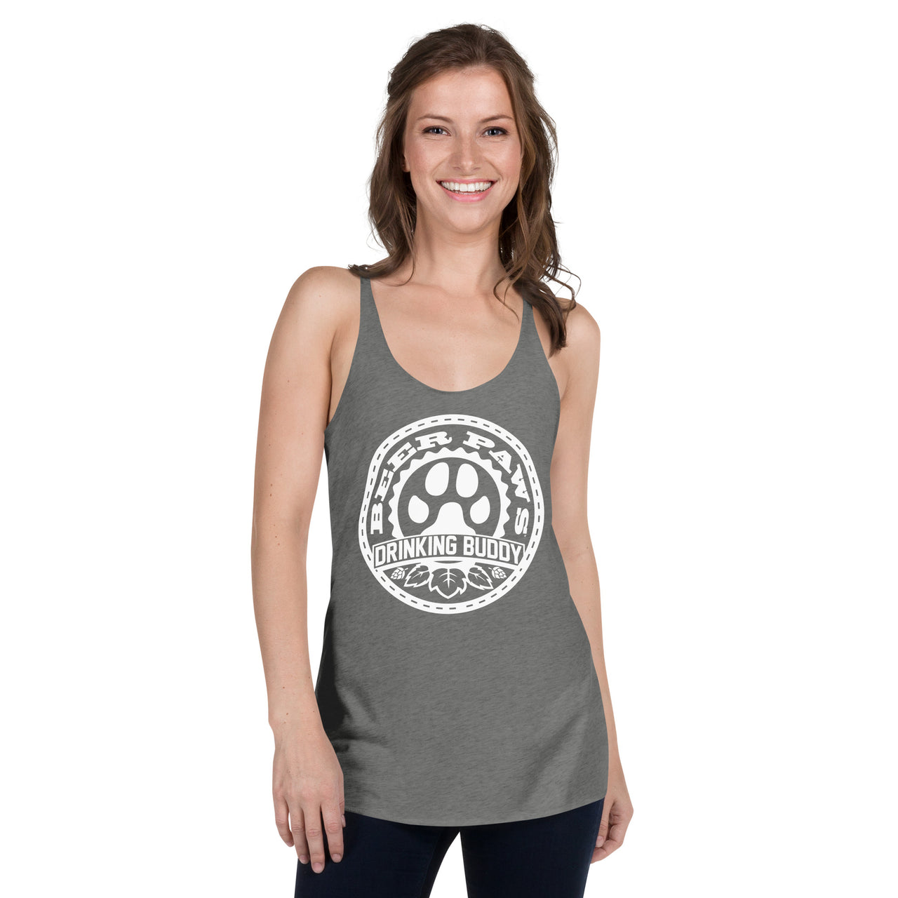 402 Pack Drinking Buddy Women's Racerback Tank