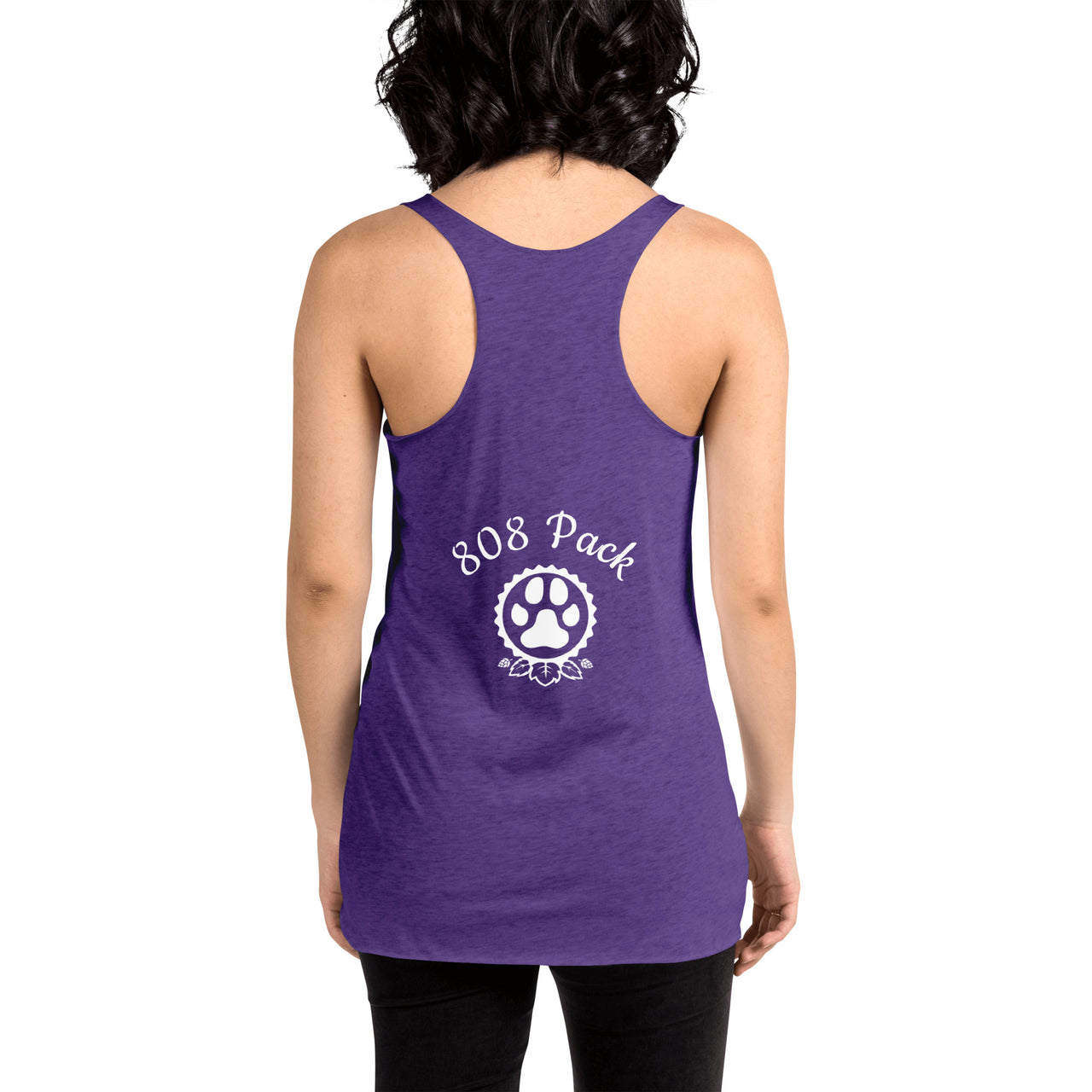 808 Pack Drinking Buddy Women's Racerback Tank