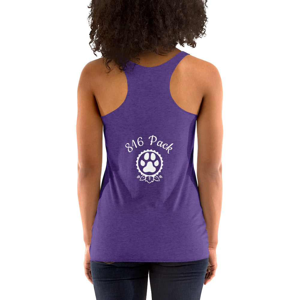 816 Pack Drinking Buddy Women's Racerback Tank