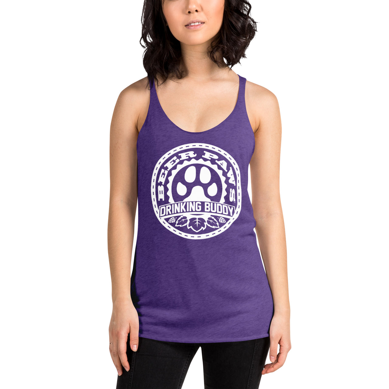 808 Pack Drinking Buddy Women's Racerback Tank