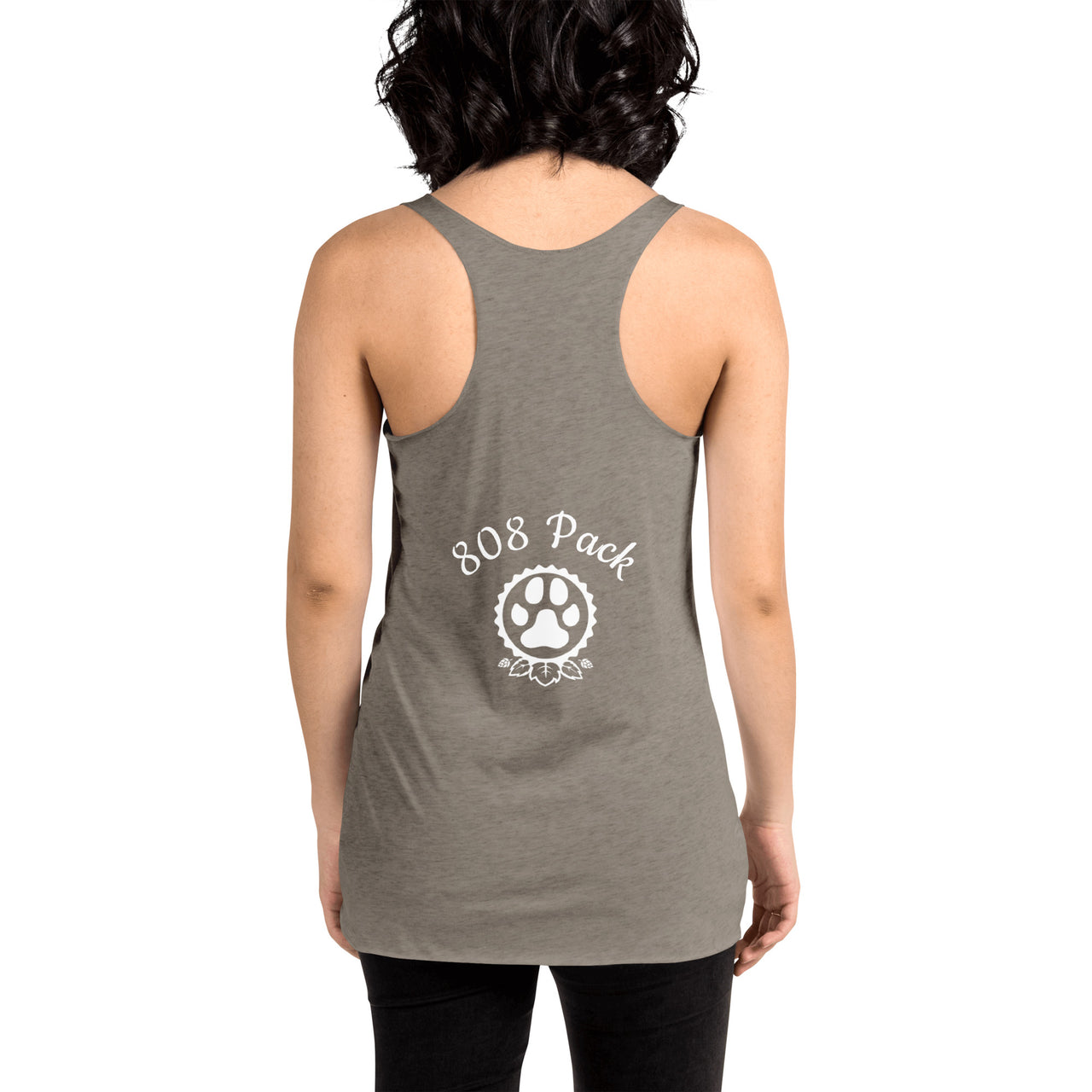808 Pack Drinking Buddy Women's Racerback Tank