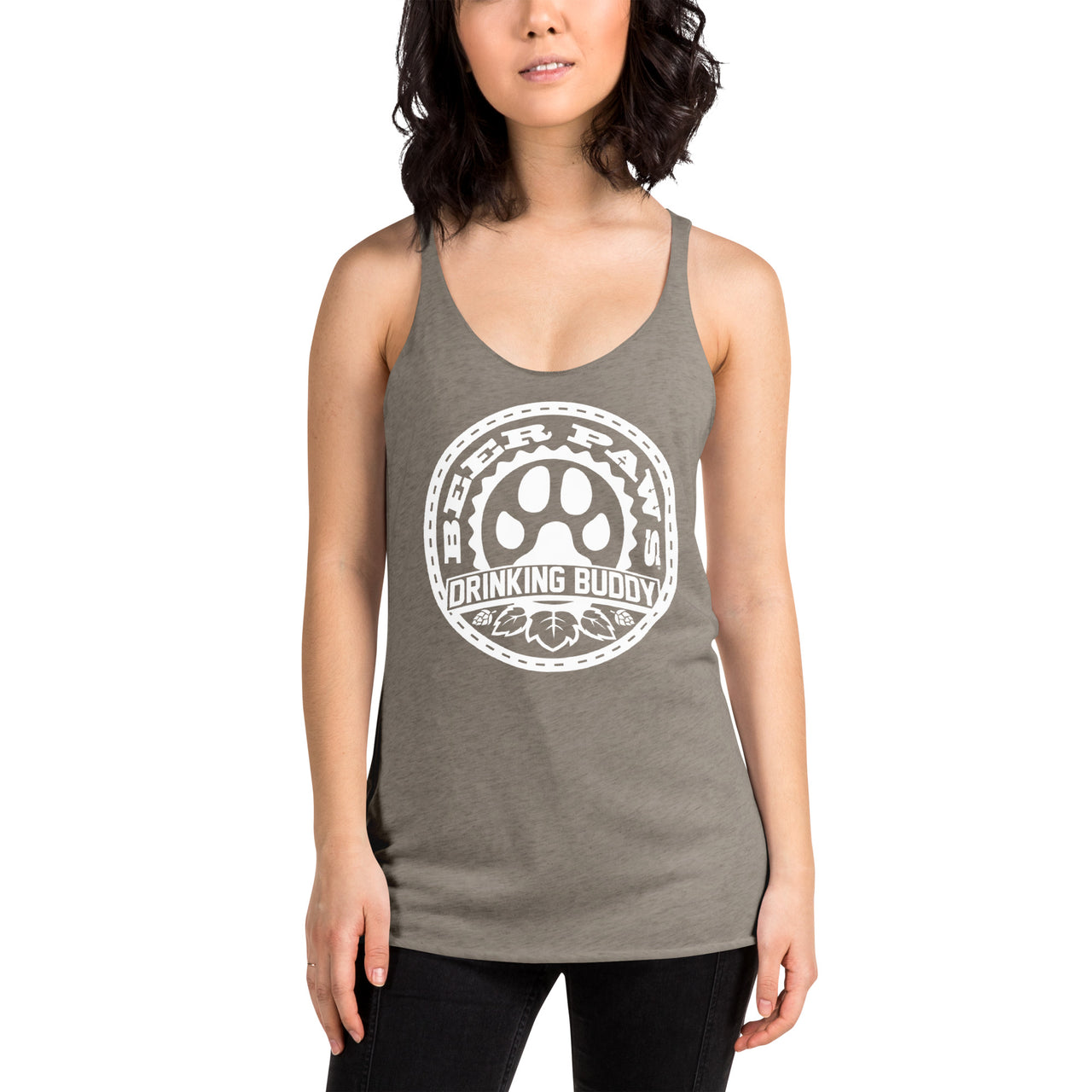 808 Pack Drinking Buddy Women's Racerback Tank